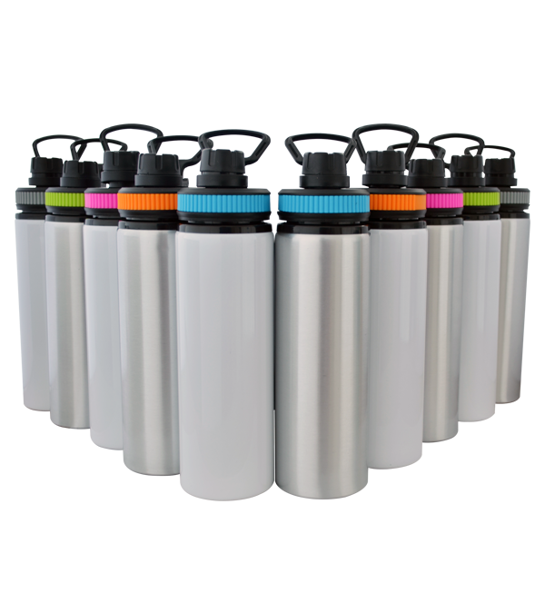 Botella Transparente Plástico Agua 750 Ml Con Pico Deportivo