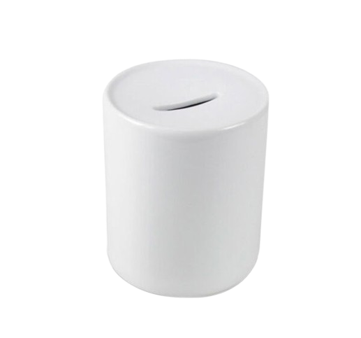 Alcancía de Cerámica para Sublimar