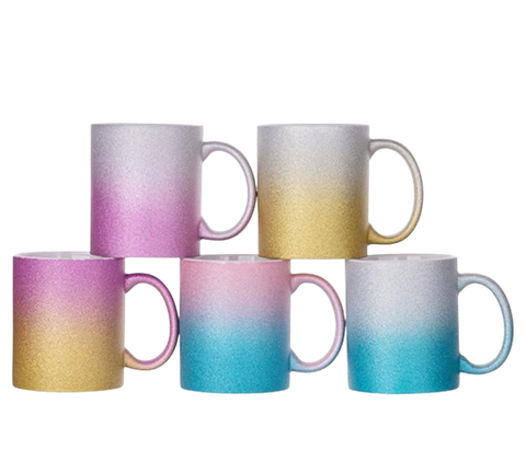 Taza Glitter Flash