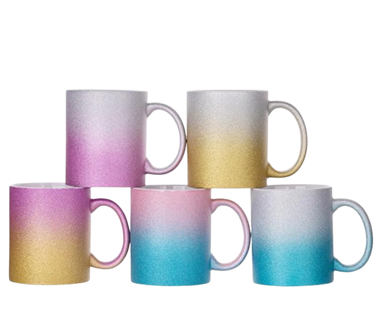 Taza Glitter Flash