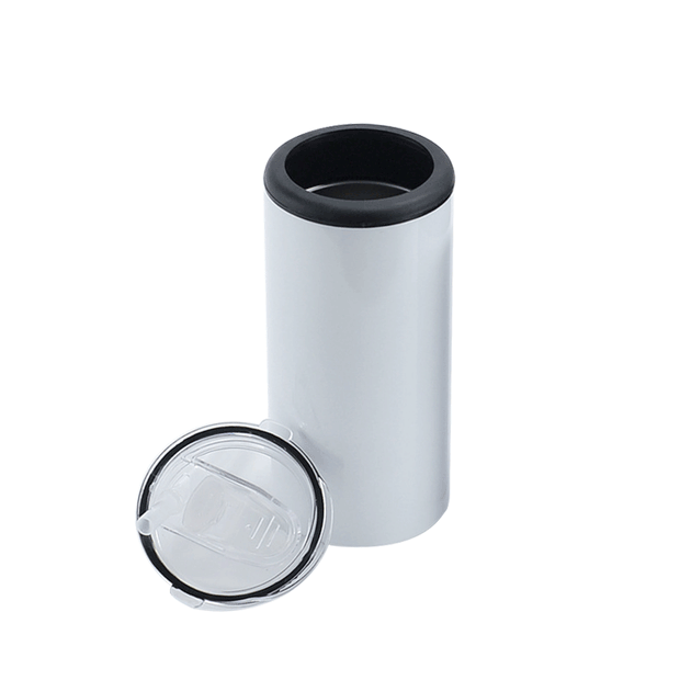 Can Cooler "4in1" Blanco 16 oz Sublimable Doble Pared Acero