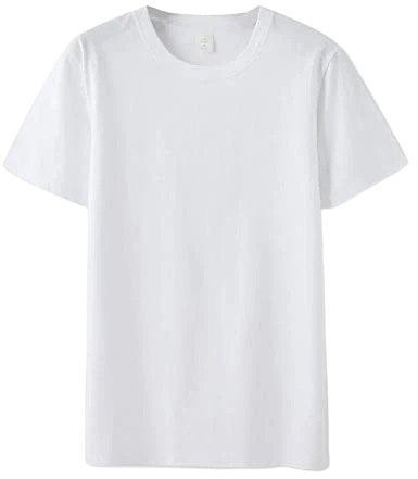 Camiseta de Algodón Blanco