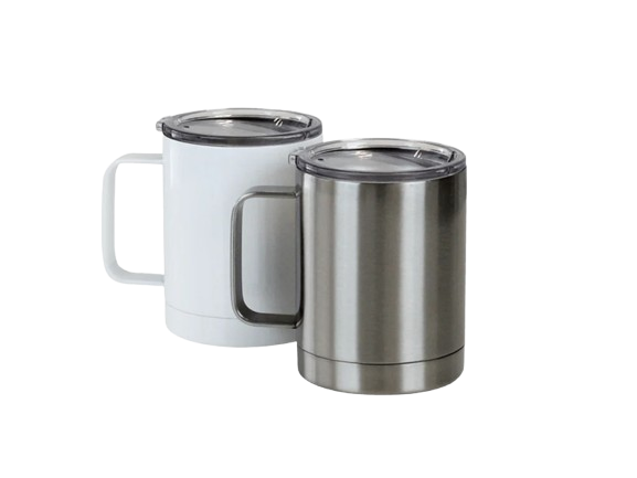 Taza Térmica de Acero Inoxidable con Asa – Doble Pared