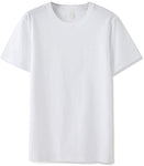 Camiseta de Algodón Blanco
