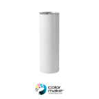 Vaso de Acero skinny 600 ML Blanco