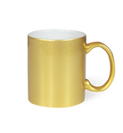 Taza Plateada y Dorada