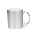 Taza Plateada y Dorada